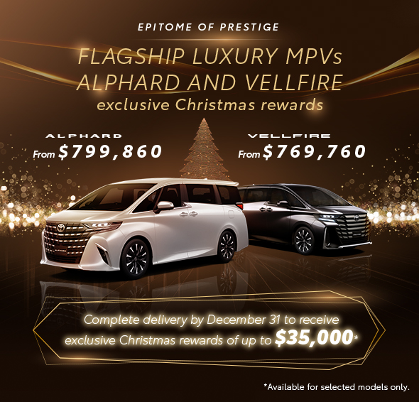 FLAGSHIP LUXURY MPVs ALPHARD AND VELLFIRE🔸 Epitome of Prestige