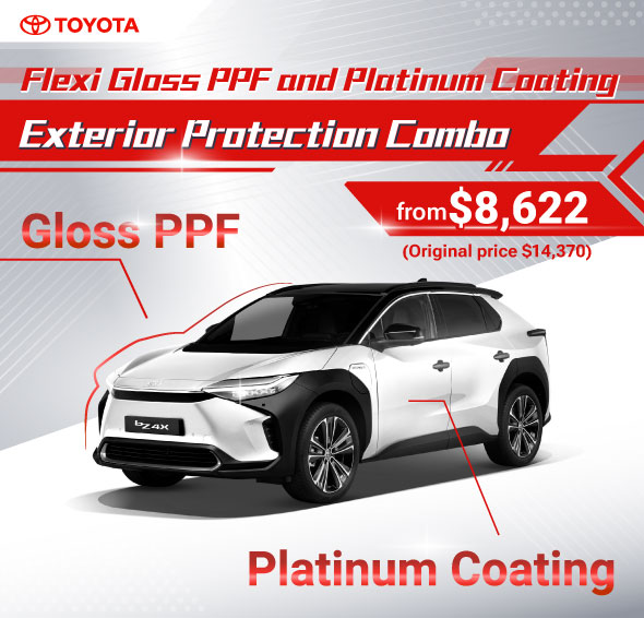 Special Offer Exterior Protection Combo | Flexi Gloss PPF and Platinum Coating Discount from $8,622