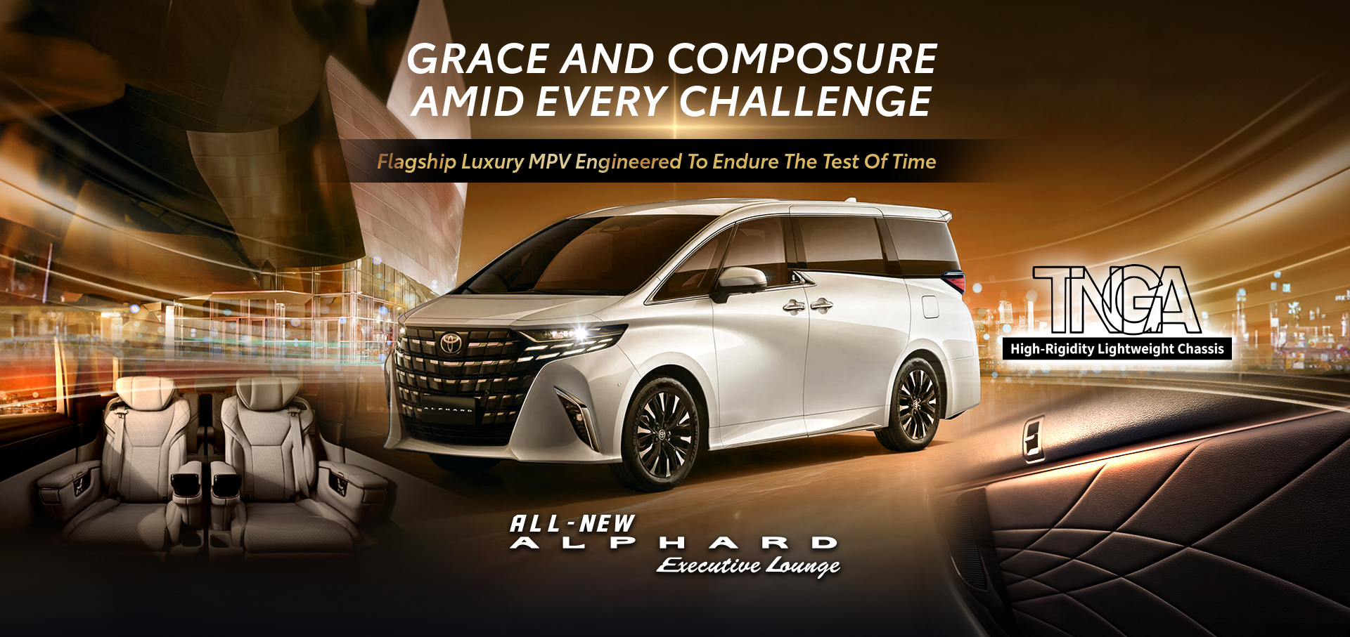 ALPHARD Executive Lounge🔸Grace and Composure Amid Every Challenge