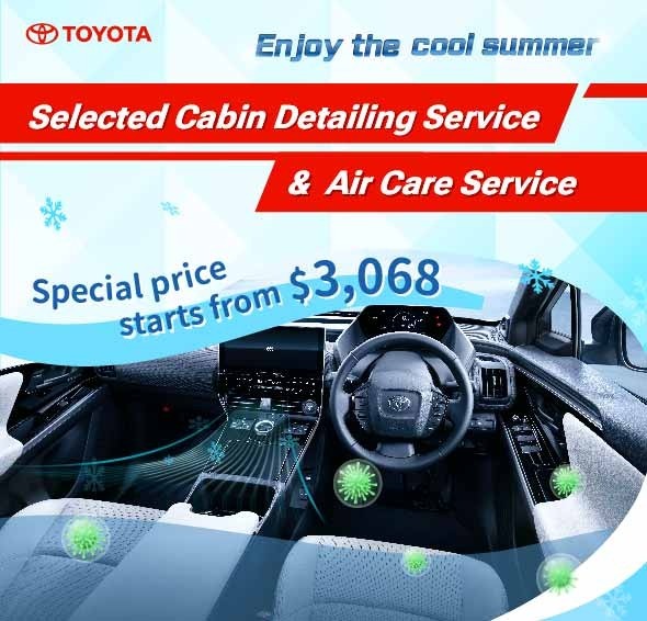 Enjoy the cool summer | Selected Cabin Detailing Service and Air Care for only $3,068