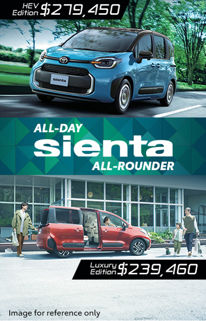 ALL-DAY ▪ ALL-ROUNDER｜SIENTA 🚗 Travel with Ease with Your Loved Ones 👨‍👩‍👧‍👦