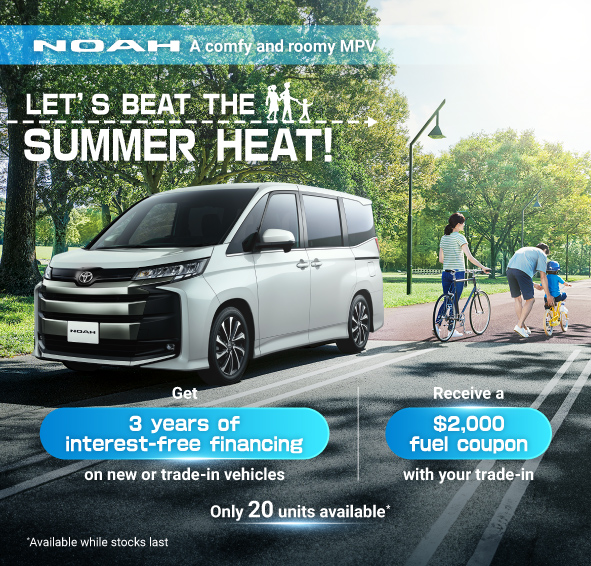 MPV NOAH • Kick Off Your Family Journey 3 Years of Interest-Free Financing