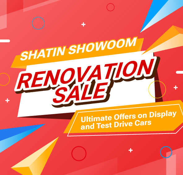 THIS WEEKEND - SHATIN SHOWOOM RENOVATION SALE 🎊｜Ultimate Offers on Display and Test Drive Cars 🎁