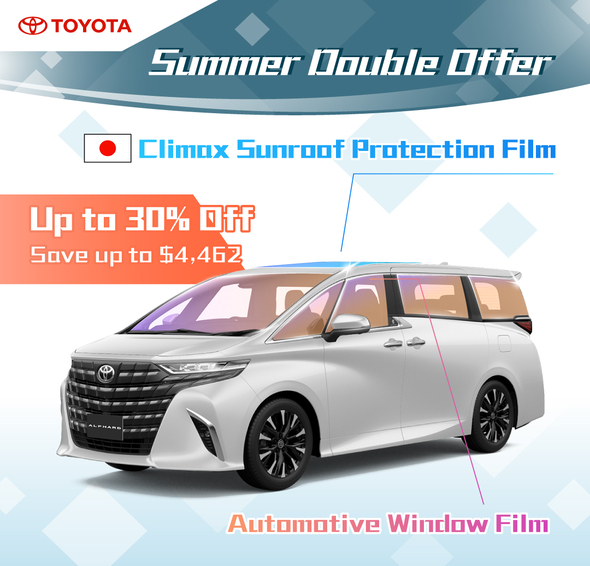 ☀️Summer Double Offer | Window Film & Sunroof Protection Film Up to 30% Off