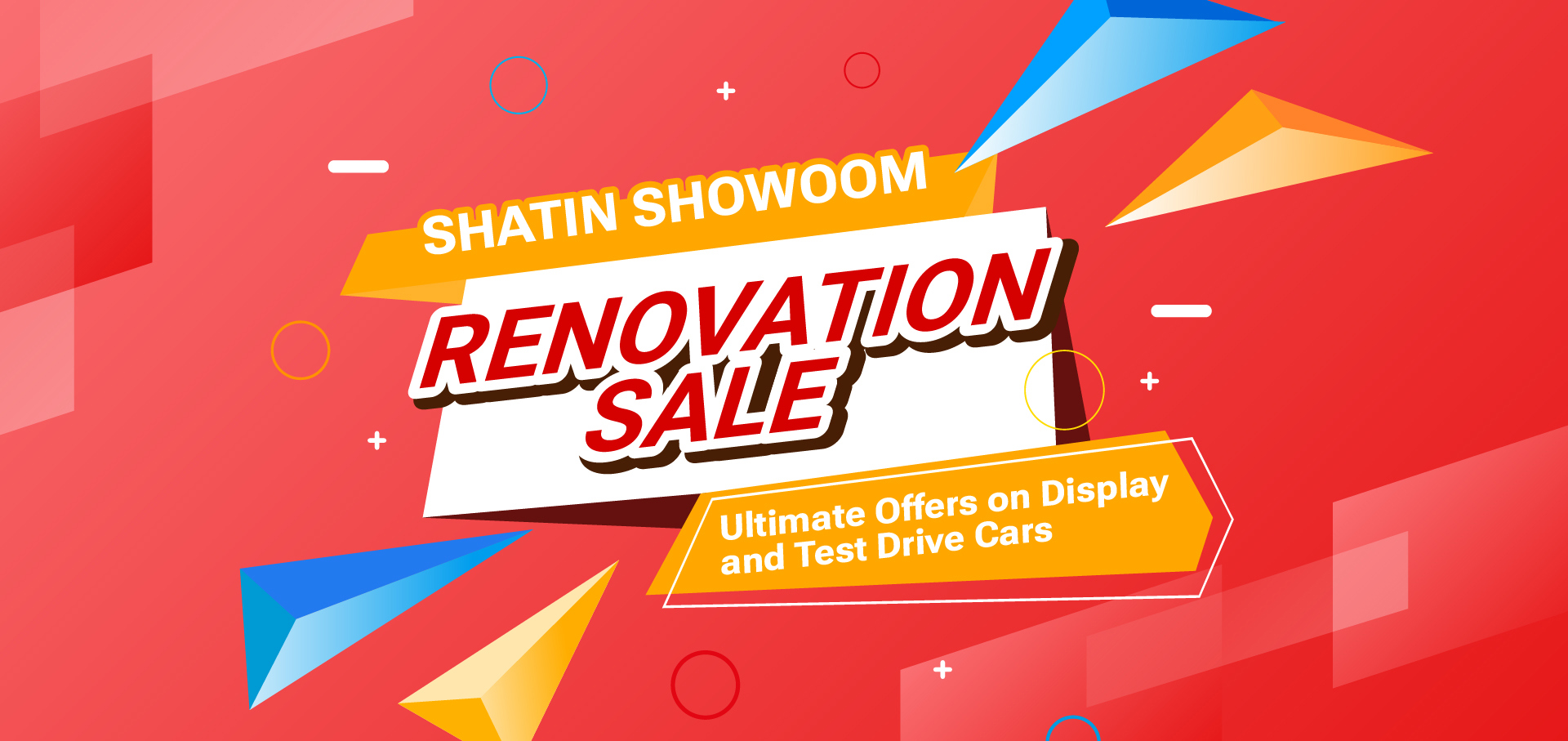 THIS WEEKEND - SHATIN SHOWOOM RENOVATION SALE 🎊｜Ultimate Offers on Display and Test Drive Cars 🎁